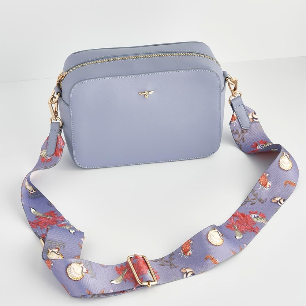 Whispering Sands Powder Blue Camera Bag